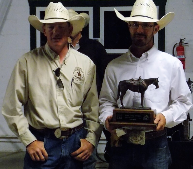 Top Horse Ridden by Jake Gilmore - 2014 Colorado Championship Ranch ...