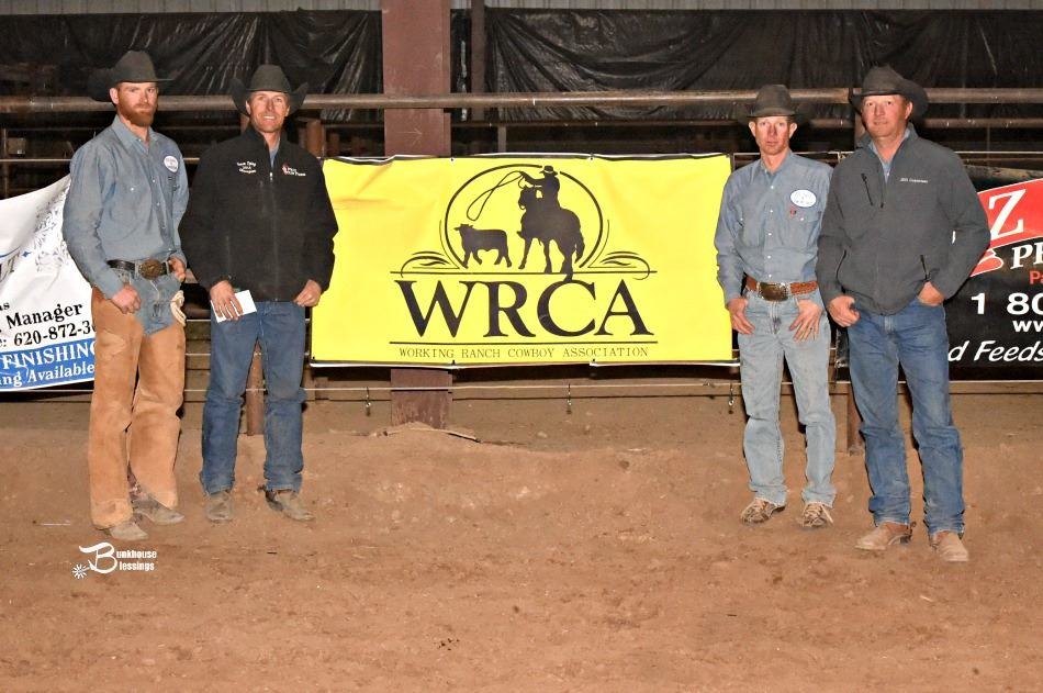 2016 Hi-Lo Country Ranch Rodeo Second Place Ranch Team – JOD Ranch & Brown Mill Ranch Cash Chamberlain, Brock Chamberlain, Candie Chamberlain, Levi Leonard, Kenny Yoder (Photo credit: Bunkhouse Blessings/ Kay Miller)