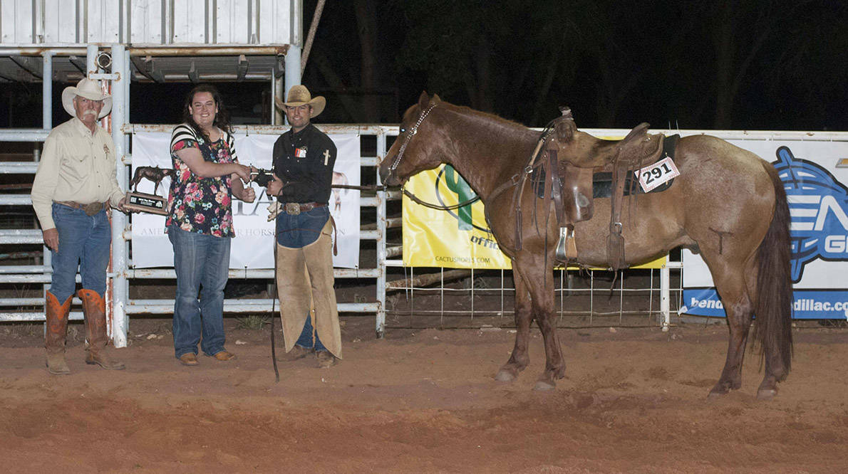 2016 Fort Sumner Ranch Rodeo Top Horse - Ridden by TJ Roberts