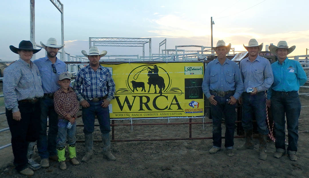 2016 Meade County Fair Ranch Rodeo Winning Ranch Team - Snyder Ranch & Woolfolk Ranch
