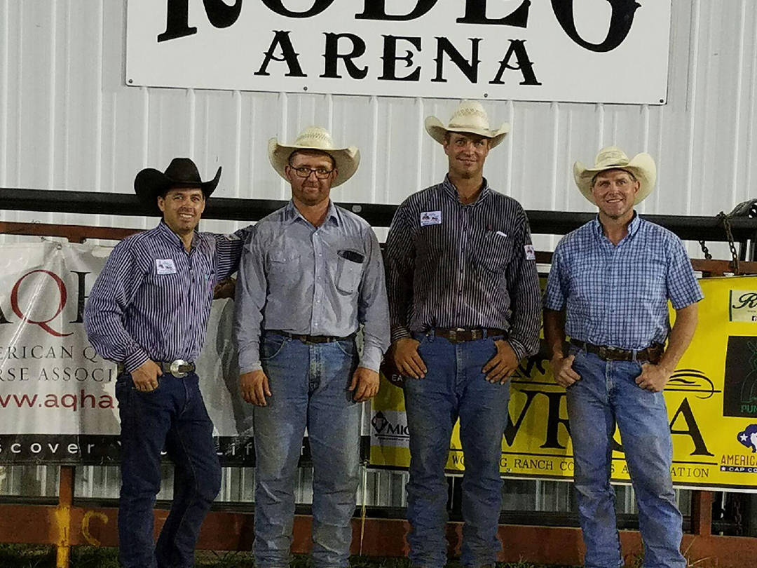 2016 Santa Fe Trail Ranch Rodeo 2nd Place Ranch Team Team - Arndt Ranch & Bailey Ranch (Qualified)