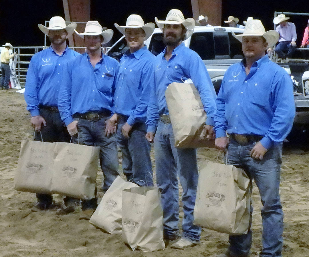 2016 Big Bend of Texas Third Place Ranch Team – Bonds Ranch