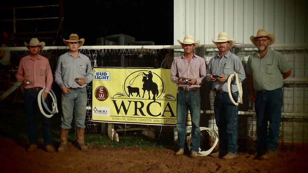 2016 Old Settler's Reunion Ranch Rodeo Winning Ranch Team - Crossroads Ranch