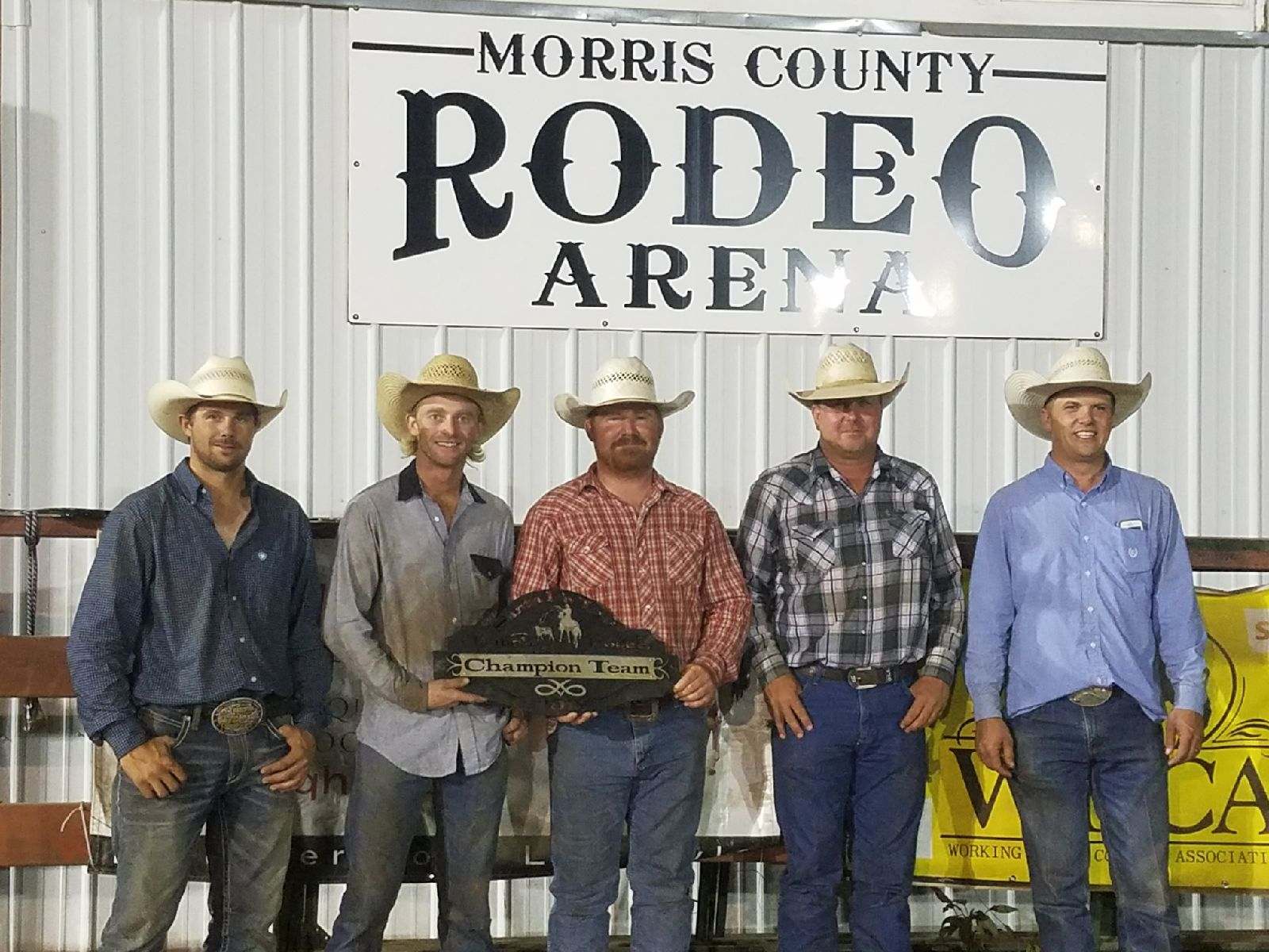 Buford Ranch-Craig Co Winning Ranch Team Council Grove 2017 WRCA Sante Fe Trail Ranch Rodeo