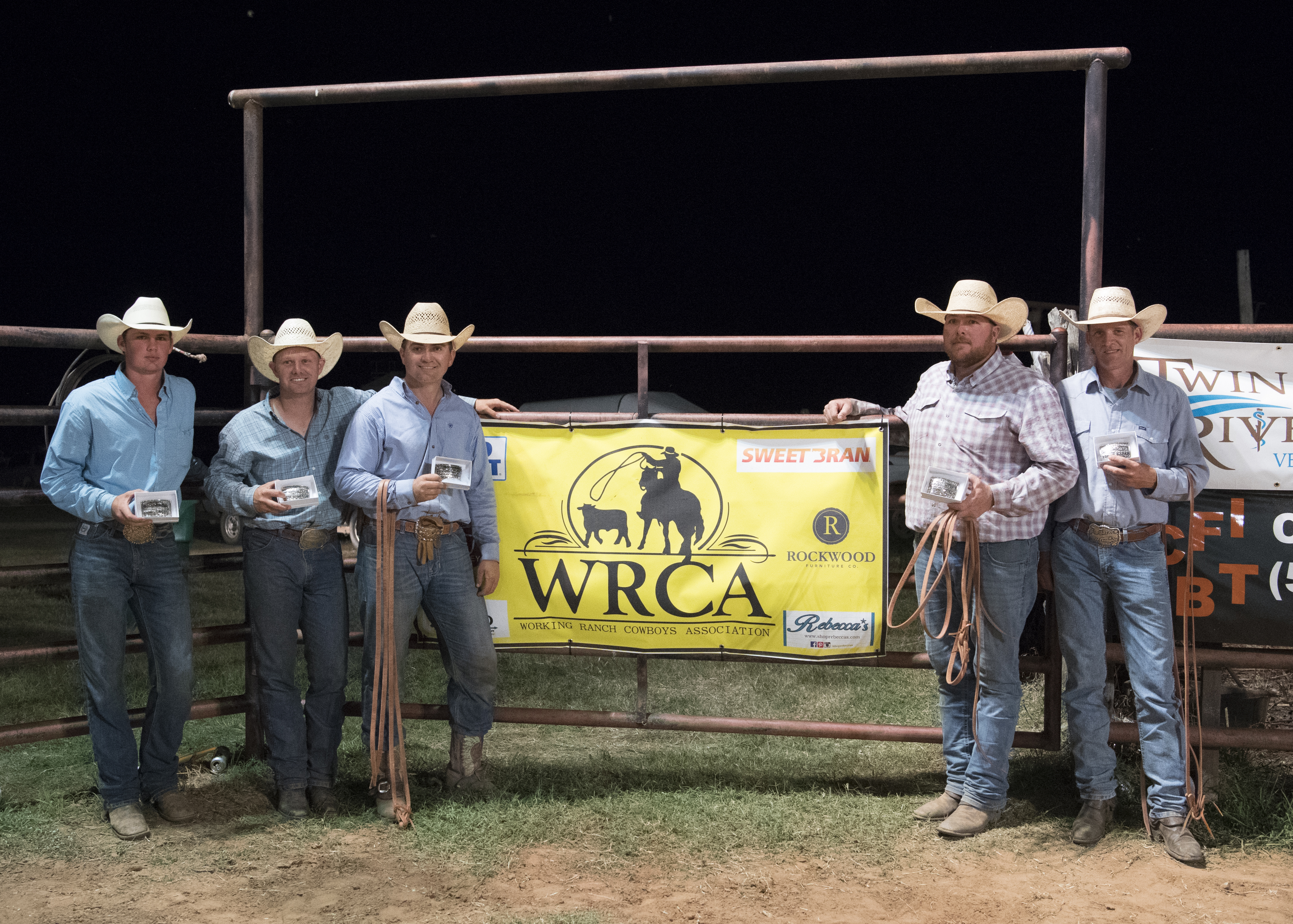 2017 Waurika Chamber of Commerce Ranch Rodeo Champion Ranch Team Diamond H Plus C