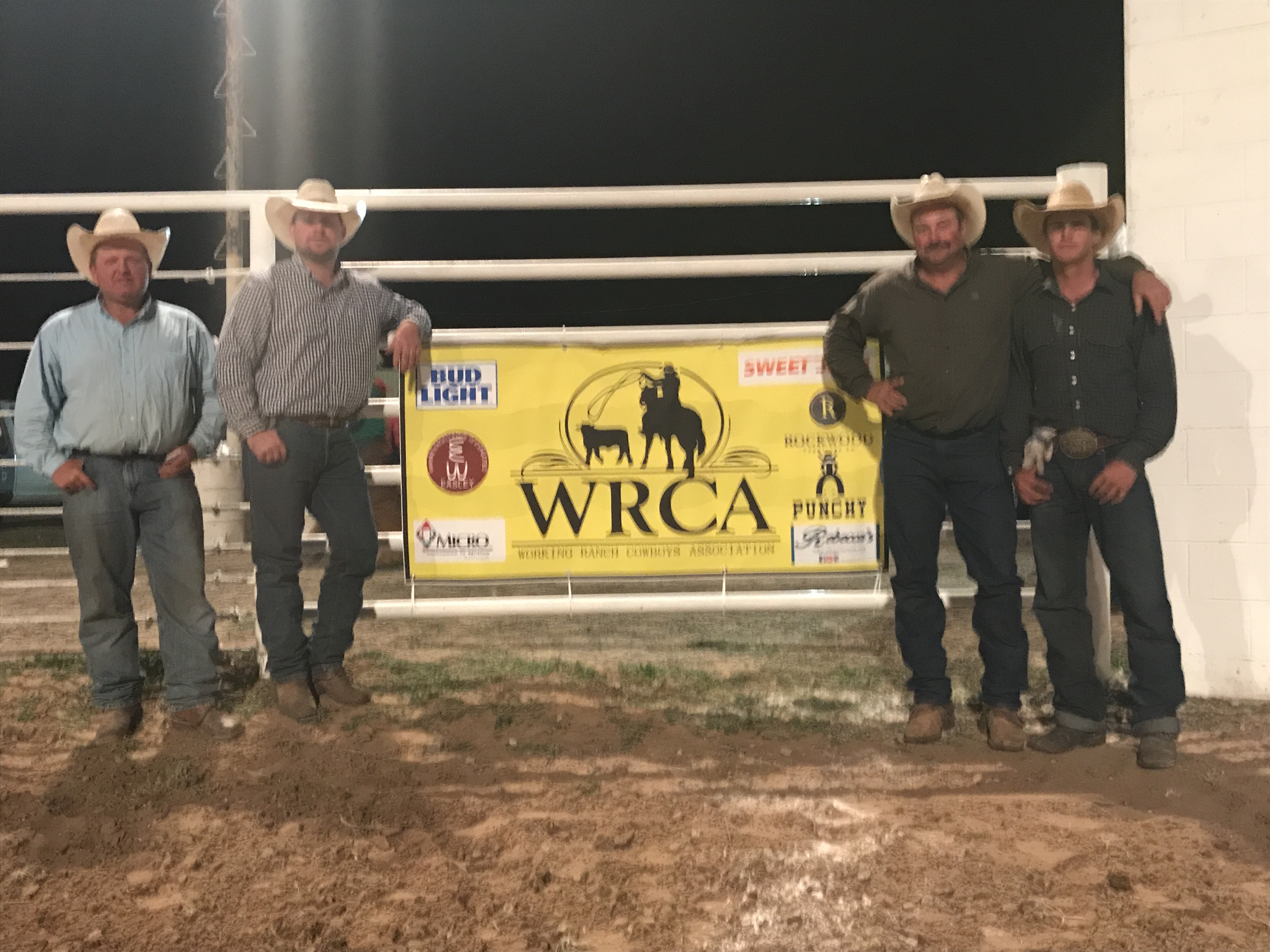 2017 Earth Ranch Rodeo Second Place Team: Detwiler Cattle Co. / Heck Cattle Co. (Already Qualified) Childress, Texas