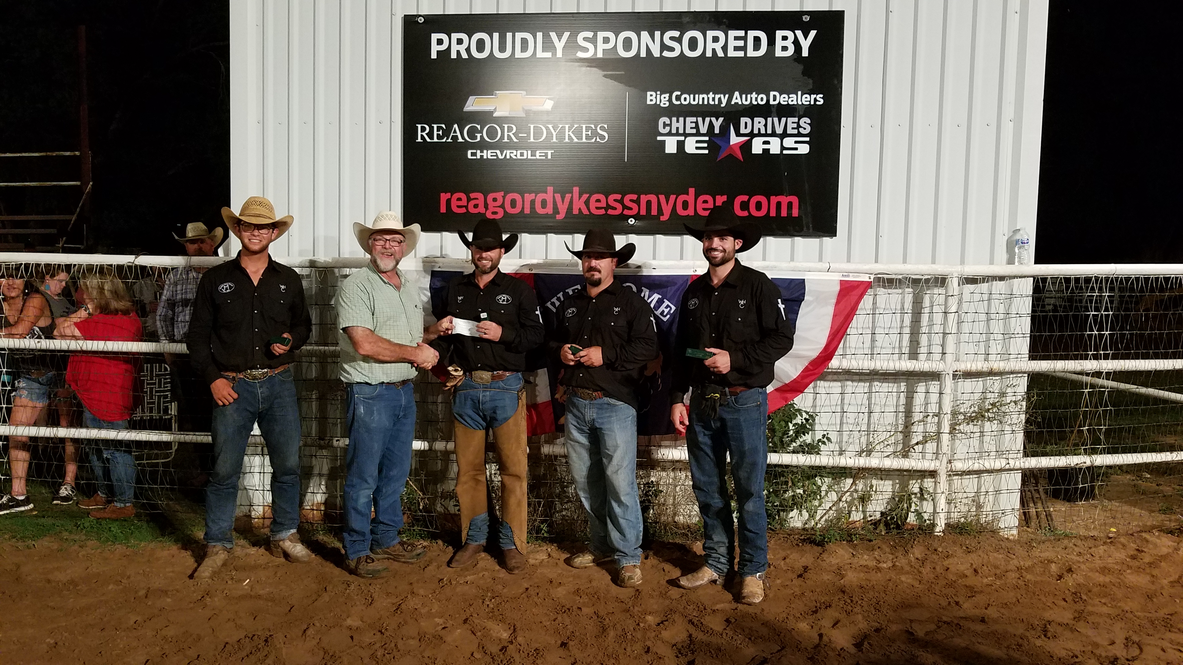 2017 Old Settler’s Reunion Ranch Rodeo Second Place Ranch Team: Tongue River Ranch