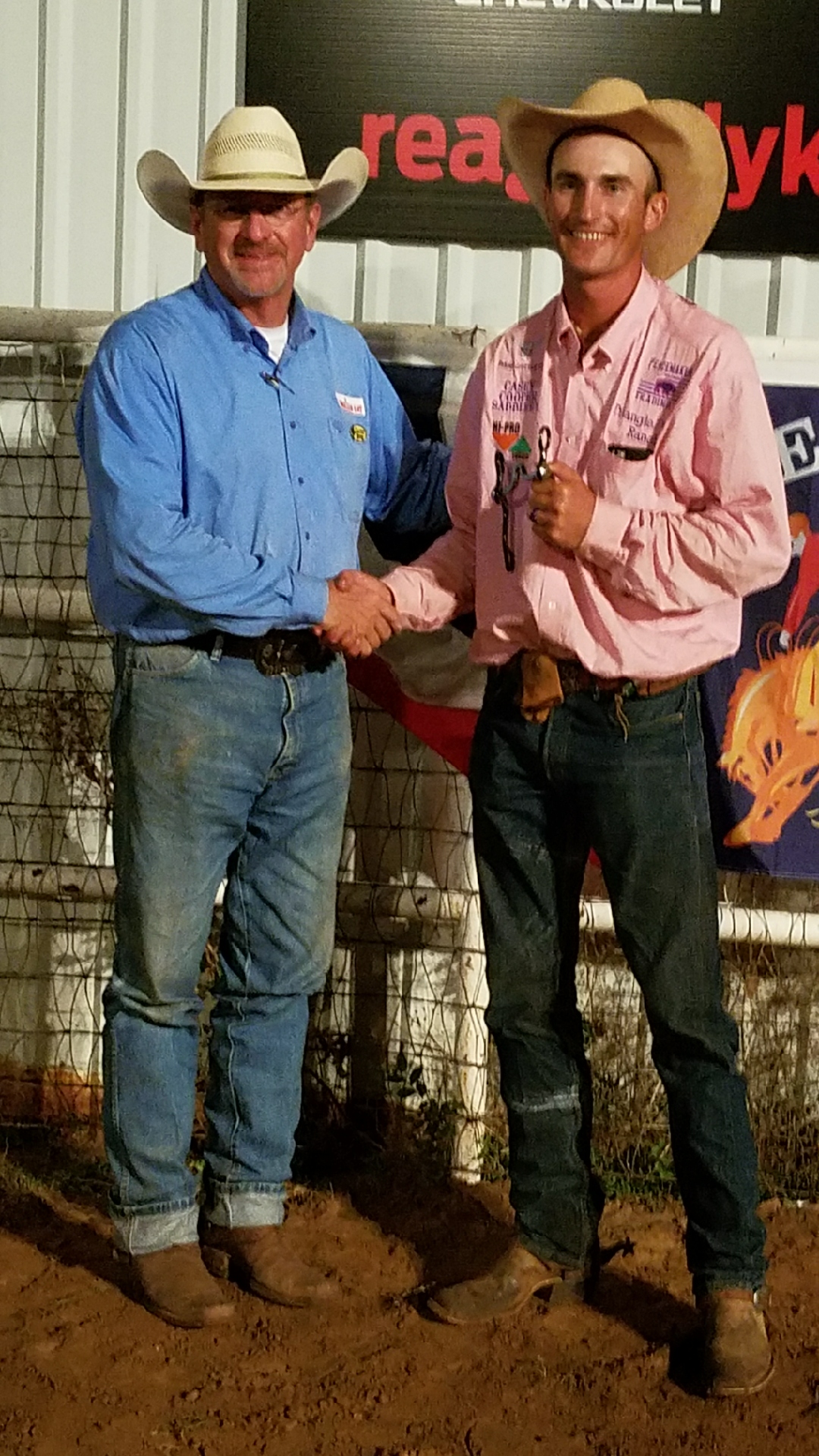2017 Old Settler’s Reunion Ranch Rodeo Honorary Top Hand Kye Fuston, Triangle Ranch / Veale Ranch