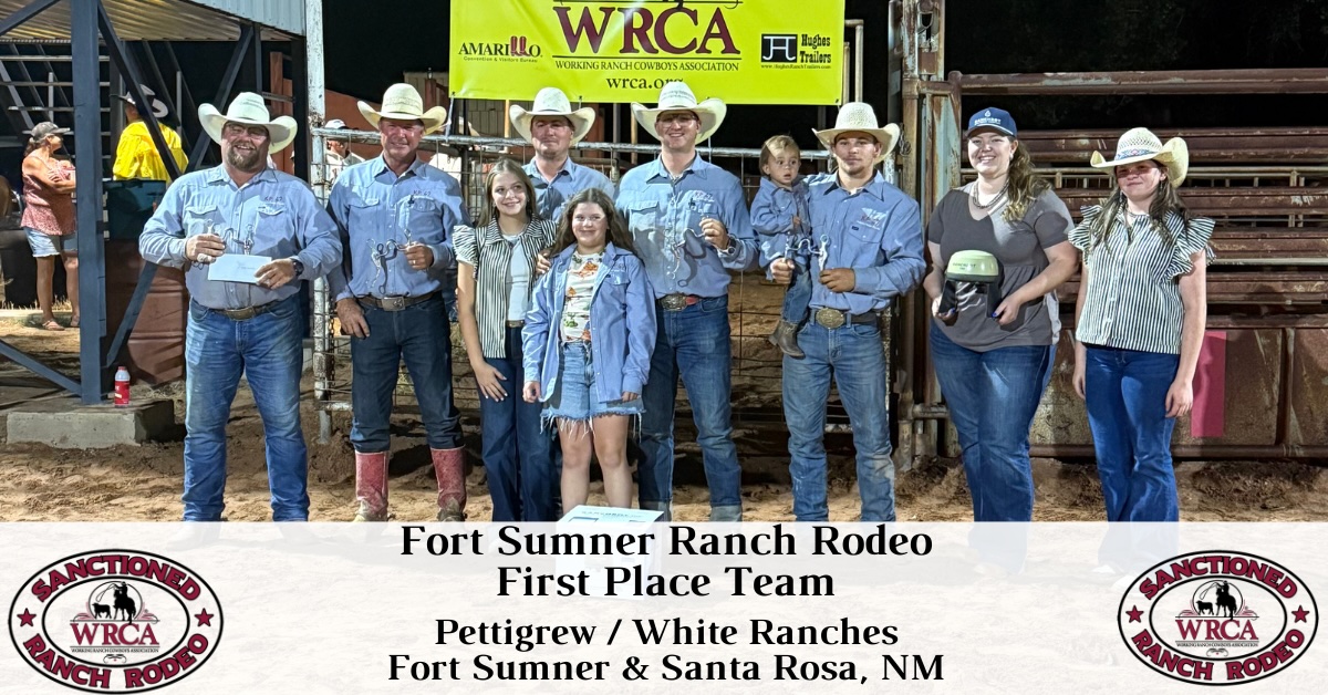 Featured - Sanctioned Rodeo Team Placings - 1st