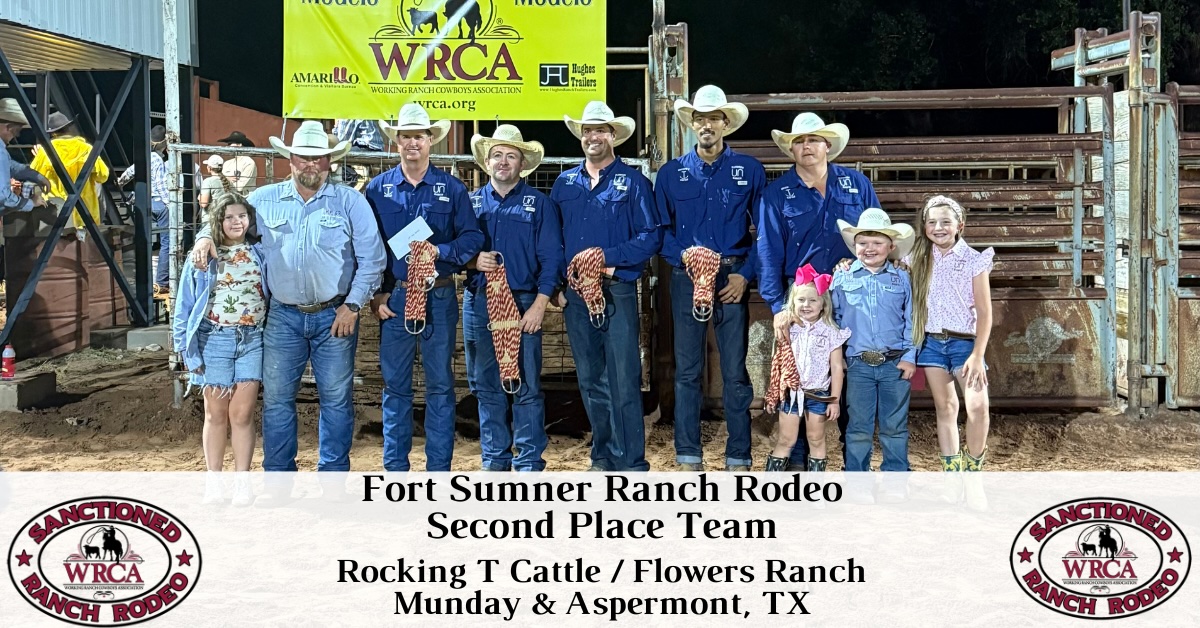 Featured - Sanctioned Rodeo Team Placings - 2nd