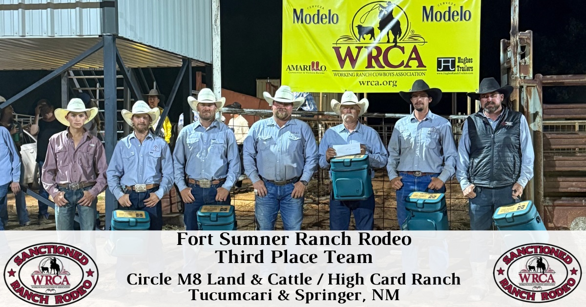 Featured - Sanctioned Rodeo Team Placings - 3rd