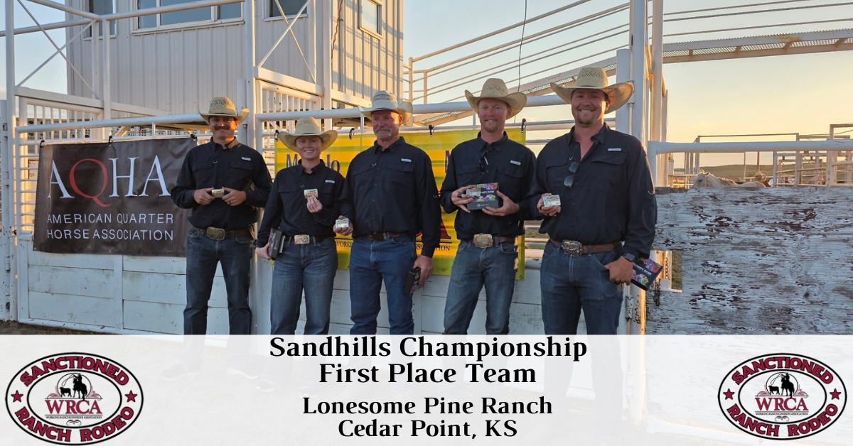 Featured - Sanctioned Rodeo Team Placings - 1st