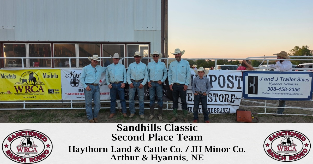 Featured - Sanctioned Rodeo Team Placings - 2nd