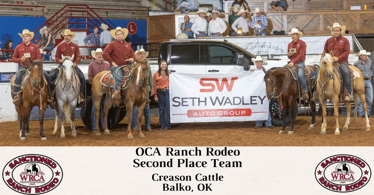 Featured - Sanctioned Rodeo Team Placings - 2nd