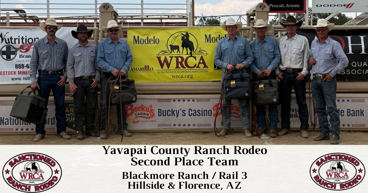 Featured - Sanctioned Rodeo Team Placings - 2nd