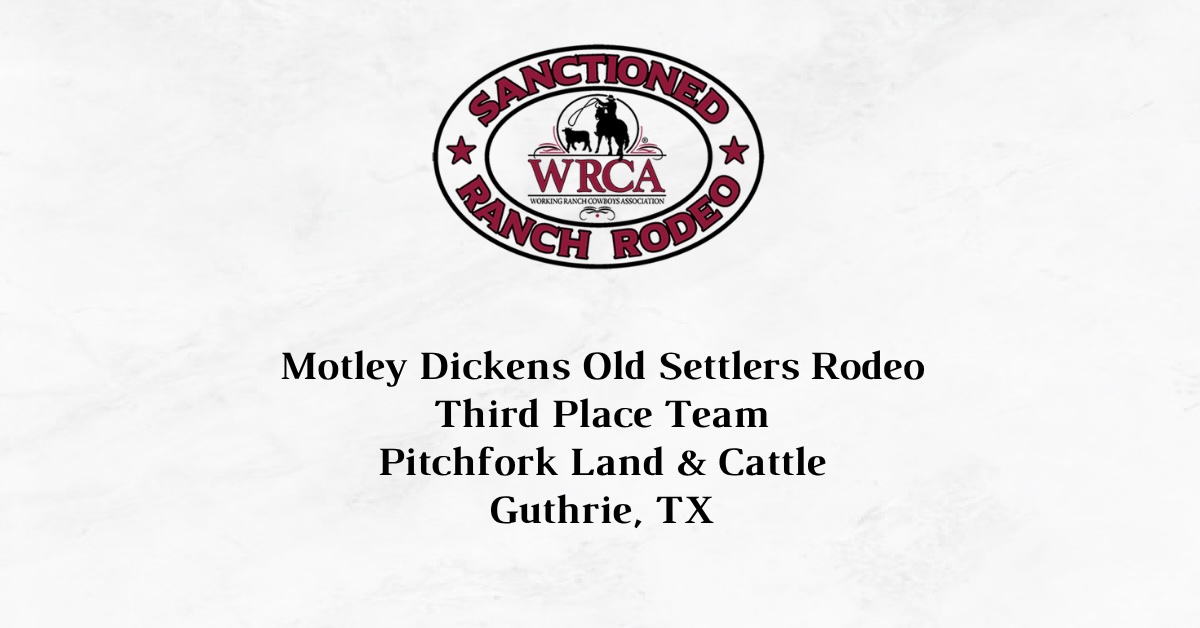 Featured - Sanctioned Rodeo Team Placings - 3